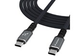 USB-kabel - Wozinsky WPS-UY41S USB-C USB4 Cable 40Gb/s 240W 1m 4K - Black - 5907769376740