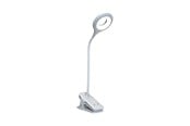 Lampen - Wozinsky Mini Wireless LED Reading Lamp with Clip + USB-C Cable - White - 5907769384042