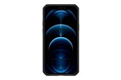 Mobiel - Covers & Cases - ITSKINS FERONIABIO PURE Cover for iPhone 12 Pro Max®. Black and transparent - AP4P-FROPE-BKTR