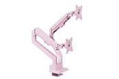 Monitorbevestiging - Arozzi Alzare Neo Duo - Roze - AZ-ALZARE-NEO-DUO-PNK