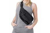 Tassen - Wozinsky WSB-W1 unisex shoulder bag with adjustable strap waterproof - black - 5907769385025