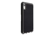 Mobiel - Covers & Cases - ITSKINS HYBRID FOLIO cover for iPhone XR®. Black and red with recycled leather - AP61-HYBRF-BRRL