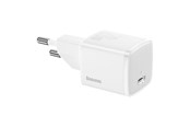 Mobiel - Adapters & Opladers - Baseus Cube 20W PD USB-C Wall Charger - White - CCXF-A02