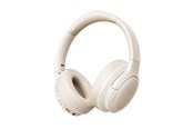 Headphones/Headsets - Baseus Bass BH1 Lite Wireless On-Ear Bluetooth 6.0 Headphones - White - A0203C02