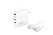 Mobiel - Adapters & Opladers - 4smarts Charger GaN Flex Pro 100W 3xUSB-C 1xUSB-A Travel Edition USB Type A - 100 Watt - 545100