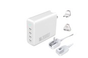 Mobiel - Adapters & Opladers - 4smarts Wall charger GaN Flex Pro 200W Travel Edition 4x USB-C white - 545200