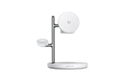 Mobiel - Adapters & Opladers - Joyroom JR-W23 Qi2 4-in-1 desktop charger with built-in inductive night light - white - JR-W23