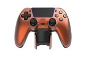 Gaming accessoires - Deltaco GAMING Metallic Spray-Painted PS5 Wireless Controller with Charging Dock - Wired Controller - Android - GAM-199-ORANGECOPPER