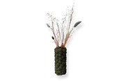 Decoratie - Simiu PUFFRA - Vase - 20cm - Olive - 5714255011685