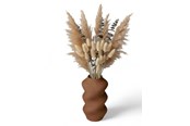 Decoratie - Simiu SCRUNCHED - Vase - 21cm - Mocha - 5714255011869