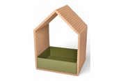 Decoratie - Simiu FEATHRA - Bird board - 16x12cm x H:22cm - 5714255011746