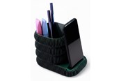 Decoratie - Simiu LAMEL - Mobile and Pencil Holder - Olive - 10cm high - 5714255012170