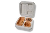 Decoratie - Simiu JEWTRA - Jewelry Travel Box in White Marble - 10.7 x 10.4 x 3cm - 5714255012286