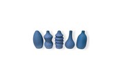 Decoratie - Simiu MINI VASES - 8 cm - 5 pcs - Dusty Blue - 5714255012453