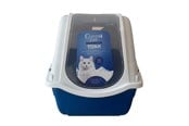 Katten - Clever Cat Toilette TOAH Large 57x39x41cm - Blue - 76885