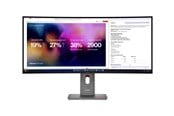 Scherm - 40" Lenovo ThinkVision P40WD-40 - 5120x2160 (5K2K) - 120Hz - IPS - 140W USB-C - KVM switch - 64B4XAT1EU