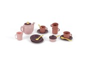Speelgoed - Dantoy Fairytales Tea Set – 17 pcs - 4482