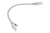 Netwerk - kabel - Lanberg patch cable - 25 cm - grey RAL 7035 - Grijs - 0.25m - PCU6-10CC-0025-S