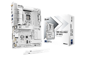 Moederbord - ASRock B860 Challenger WiFi White Moederbord - Intel B860 - Intel LGA1851 - DDR5 RAM - ATX - 90-MXBUB0-A0UAYZ