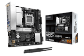 Moederbord - ASRock B850M Rock WiFi Moederbord - AMD B850 - AMD AM5 - DDR5 RAM - Micro-ATX - 90-MXBU70-A0UAYZ