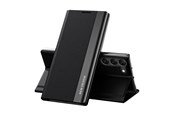 Mobiel - Covers & Cases - Hurtel Sleep Case Pro Case for Samsung Galaxy S23+ with Flip Stand Black - 9145576269817