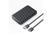 Harde schijf accessoires - ORICO 2520U3-V1 2.5" HDD/SSD USB Micro-B 5Gb/s Disk Drive - Black - 2520U3-V1-BK-EP