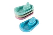 Speelgoed - Dantoy Blue Marine Toys Boat Set – 4 pcs - 4960