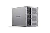 Harde schijf accessoires - ORICO 9858T3 5 Big DAS Solution ProThunder Disk Array with Thunderbolt 3 for 5 x 2.5"/3.5" SATA HDD/SSD - Gray - 9858T3-EU-GY-BP
