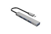 Docking station - ORICO AH-13 USB-C Hub Docking Station 1x USB-A 3.0 + 3x USB-A 2.0 - Gray - AH-13-GY-EP