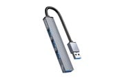 Docking station - ORICO AH-A13 USB-A Hub Docking Station 1x USB-A 3.0 + 3x USB-A 2.0 - Gray - AH-A13-GY-EP