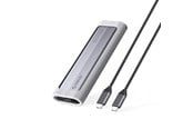 Opbergaccessoires - ORICO AXM2F M.2 SATA SSD USB-C 3.2 Disk Case - Gray - AXM2F-GY-BP