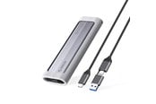 Opbergaccessoires - ORICO AXM2F-V1 M.2 NGFF USB-C 5Gb/s Disk Drive - Gray - AXM2F-V1-GY-BP