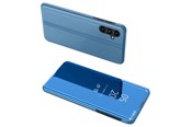 Mobiel - Covers & Cases - Hurtel Clear View Case Cover for Samsung Galaxy A14 Flip Cover Blue - 9145576270196