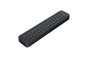 USB hub - ORICO CT2U3-16AB 16x USB-A 3.0 Hub with Switches - Black USB hub - 16 - USB 3.0 - Zwart - CT2U3-16AB-EU-BK-BP