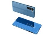Mobiel - Covers & Cases - Hurtel Clear View Case Cover for Samsung Galaxy S23+ Flip Cover Blue - 9145576270257
