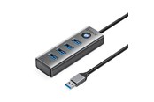 USB hub - ORICO PDD4U-U3 Hub 4x USB-A 3.0 - Gray USB hub - 4 - USB 3.0 - Grijs - PDD4U-U3-015-GY-EP