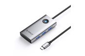 Docking station - ORICO PW11-6P USB-C Hub Docking Station 3x USB-A 3.0 + 1x USB-C 2.0 + 1x HDMI - Gray - PW11-6P-GY-EP