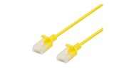 Netwerk - kabel - Deltaco network cable - 3 m - yellow - Geel - 3m - UUTP-1053