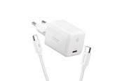 Mobiel - Adapters & Opladers - Spigen Essential 45W Wall Charger EE451EU - white - ACH09473