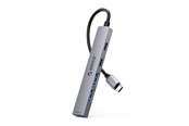 Docking station - ORICO YSB4-U2 USB-A/USB-C Hub Docking Station 2x USB-A 2.0 + 1x USB-A 3.0 + 1x USB-C 2.0 + 1x USB-C - Gray - YSB4-U2-GY-BP