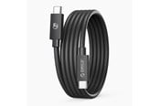 USB-kabel - ORICO USB4 Thunderbolt5 Cable 80Gbps 240W USB-C to USB-C 2m - Black - TBZ5-20-BK-BP