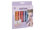 Creatief spelen - Little Dutch Wax Crayons Rosa - 8 pcs. - BT126701