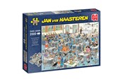 Puzzels - Jumbo Jan van Haasteren Jigsaw Puzzle - The Cat Show 2000 pcs. Vloer - 1110100640