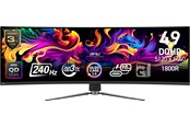 Scherm - 49" MSI MPG 491CQPX QD-OLED - 5120x1440 - 240Hz - QD-OLED - MPG 491CQPX QD-OLED