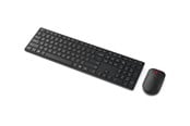 Toetsenbord - Lenovo Multi-Mode Pro Combo 6000 - keyboard and mouse set - QWERTY - Danish - eclipse black Input Device - Keyboard and mouse set - Deens - Zwart - 4X31S04819