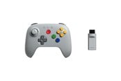 Gaming accessoires - 8BitDo 64 Wireless 2.4G - Classic Grey - Wireless Controller - Nintendo 64 - RET00852