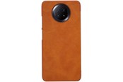 Mobiel - Covers & Cases - Nillkin Qin Leather Holster Case for Xiaomi Redmi Note 9T 5G Brown - 6902048212305