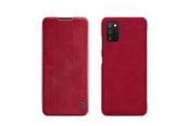 Mobiel - Covers & Cases - Nillkin Qin Leather Holster Case for Samsung Galaxy A03s Red - 6902048222229