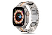 Smartwatch - Accessoires - Tech-Protect Line Bracelet for Apple Watch 4 / 5 / 6 / 7 / 8 / 9 / SE / Ultra 1 / 2 (42 / 44 / 45 / 49 mm) - Titanium Orange - 5906203697311
