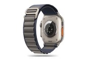 Smartwatch - Accessoires - Tech-Protect Nylon Pro Strap for Apple Watch 4 / 5 / 6 / 7 / 8 / 9 / SE / Ultra 1 / 2 (42 / 44 / 45 / 49 mm) - Blue and Gray - 5906302302314